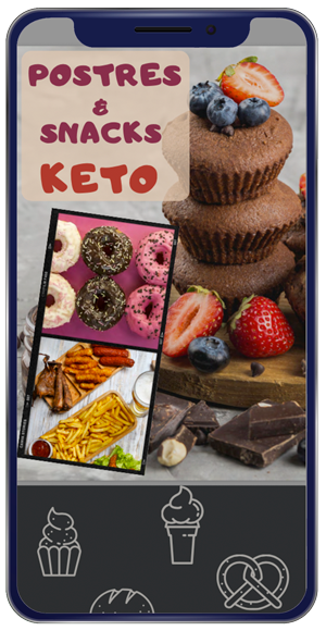 Recetario de Postres Keto y Snacks